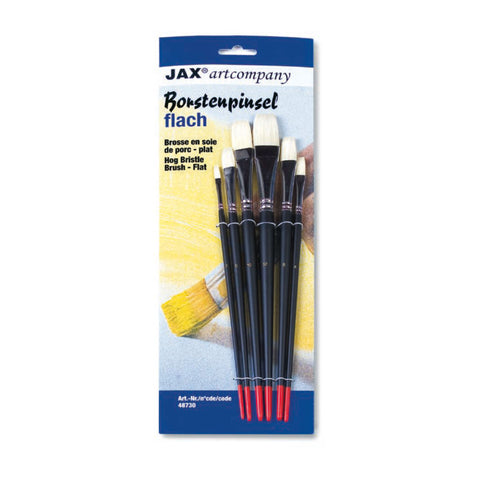 Borstenpinsel-Set flach