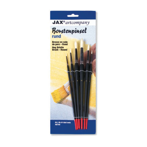 Borstenpinsel-Set rund